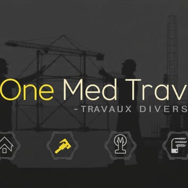 Logo One med trav